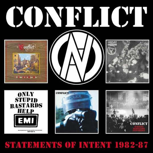 Statements of Intent 1982-1987 - CD Audio di Conflict