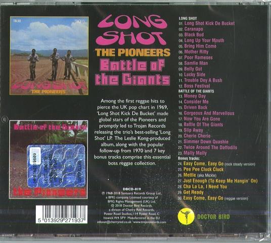 Long Shot - Battle of the Giants (Expanded Edition) - CD Audio di Pioneers - 2