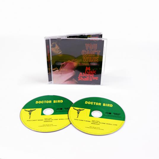 You Can't Wine - Music Alone Shall Live - CD Audio
