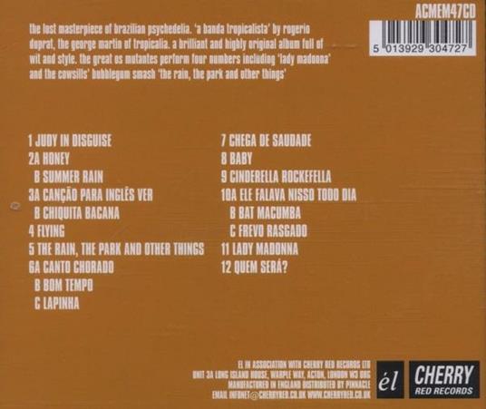 A banda tropicalista do Duprat - CD Audio di Rogerio Duprat - 2