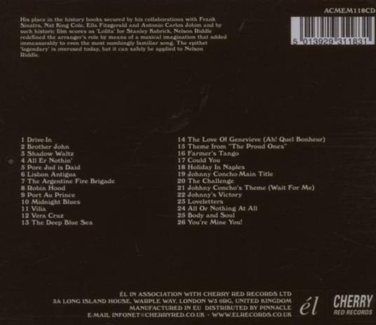 We Love Nelson Riddle - CD Audio di Nelson Riddle - 2