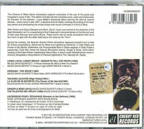 Cinema of Miles Davis - CD Audio di Miles Davis - 2