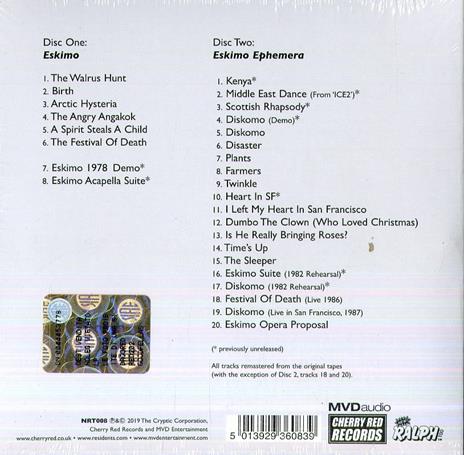 Eskimo (Preserved Edition) - CD Audio di The Residents - 2