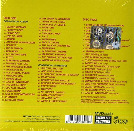 Commercial Album (Preserved Edition) - CD Audio di The Residents - 2