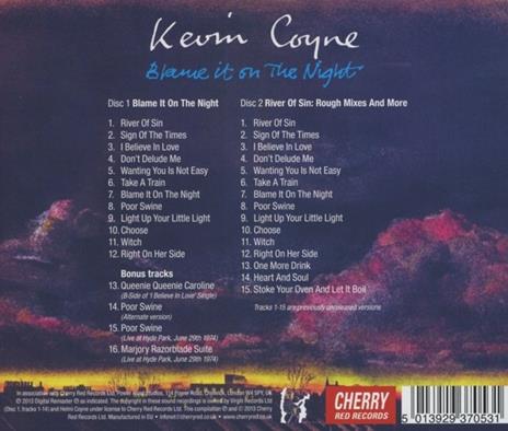 Blame it on the Night - CD Audio di Kevin Coyne - 2