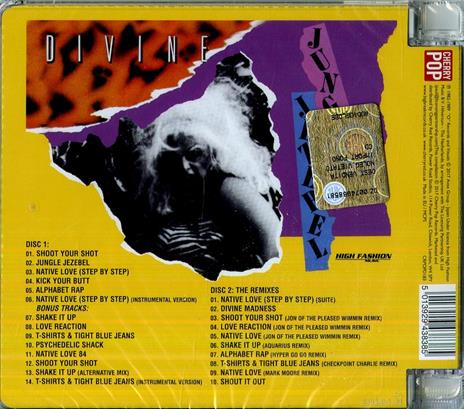 Jungle Jezebel - CD Audio di Divine - 2