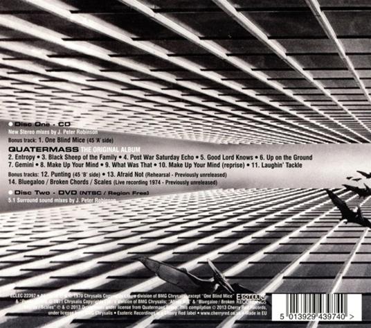 Quatermass (Deluxe Edition) - CD Audio + DVD di Quatermass - 2