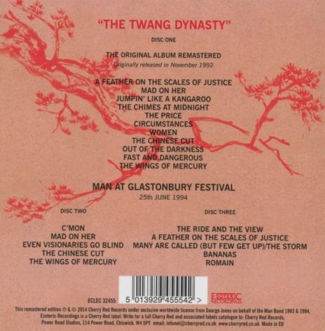 The Twang Dynasty - CD Audio di Man - 2