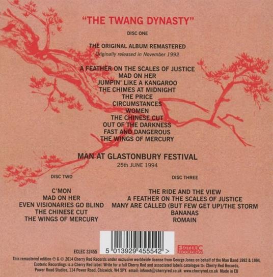 The Twang Dynasty - CD Audio di Man - 2