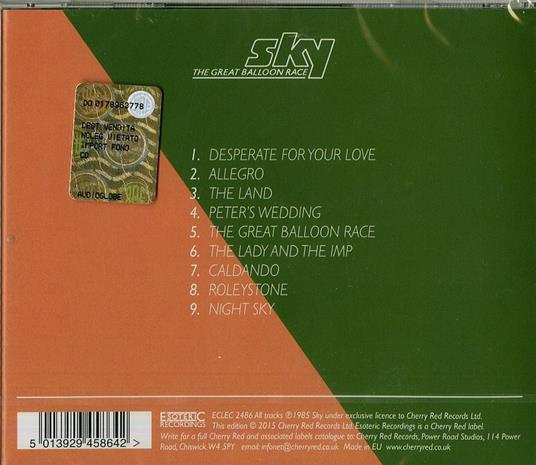 The Great Balloon Race - CD Audio di Sky - 2