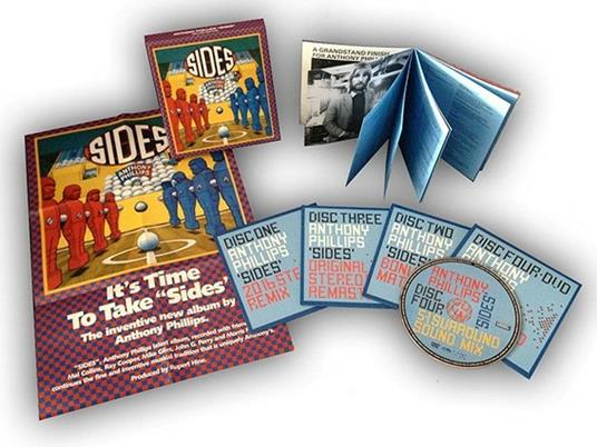 Sides - CD Audio + DVD di Anthony Phillips - 2