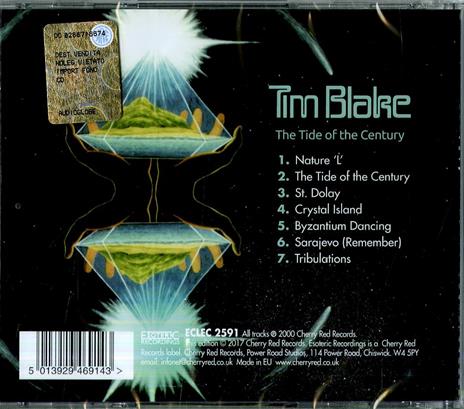 The Tide of the Century - CD Audio di Tim Blake - 2