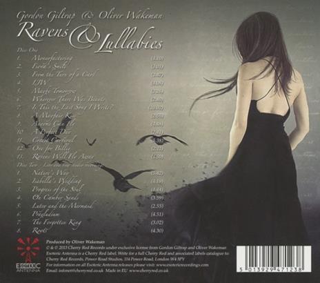 Ravens & Lullabies (Limited Edition) - CD Audio di Gordon Giltrap,Oliver Wakeman - 2