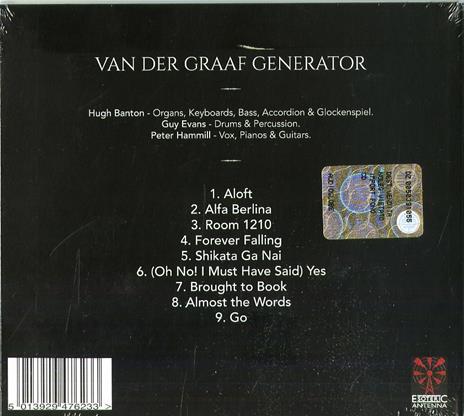 Do not Disturb - CD Audio di Van der Graaf Generator - 2