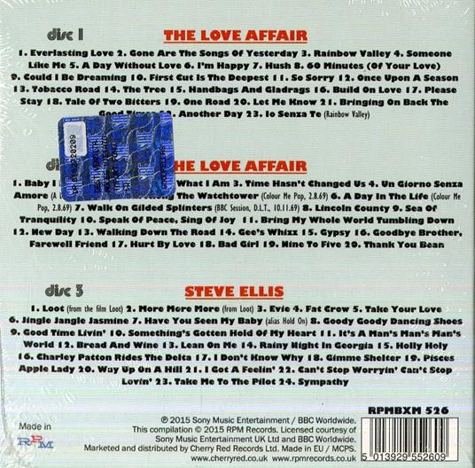 Time Hasn't Changed Us - CD Audio di Steve Ellis,Love Affair - 2
