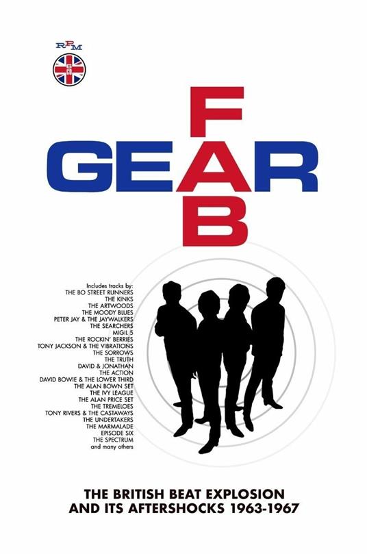Fab Gear. The British Beat Explosion and It's Aftershocks 1963-1967 - CD Audio