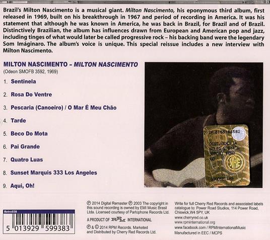 Milton Nascimento - CD Audio di Milton Nascimento - 2