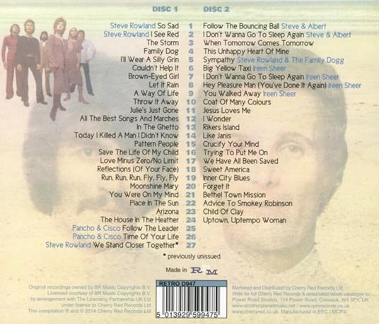 A Way of Life. Anthology 1967-1976 - CD Audio di Family Dogg - 2