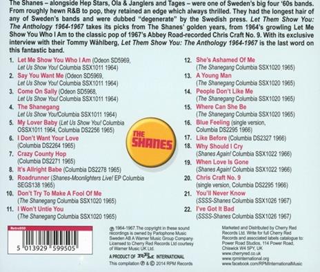 Let Them Show You - Theanthology 1964-19 - CD Audio di Shanes - 2