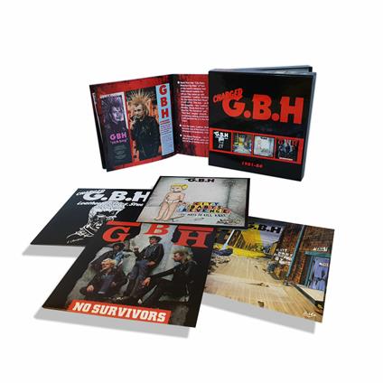 1981-1984 (Clamshell Boxset) - CD Audio di Charged GBH