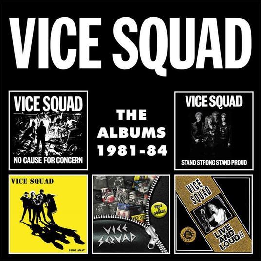 Albums 1981-1984 - CD Audio di Vice Squad