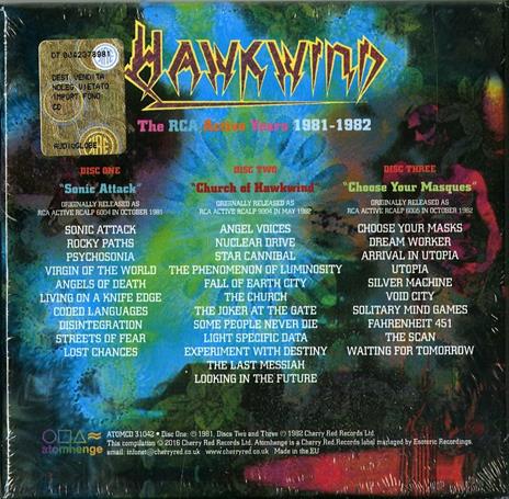The RCA Active Years 1981-1982 - CD Audio di Hawkwind - 2