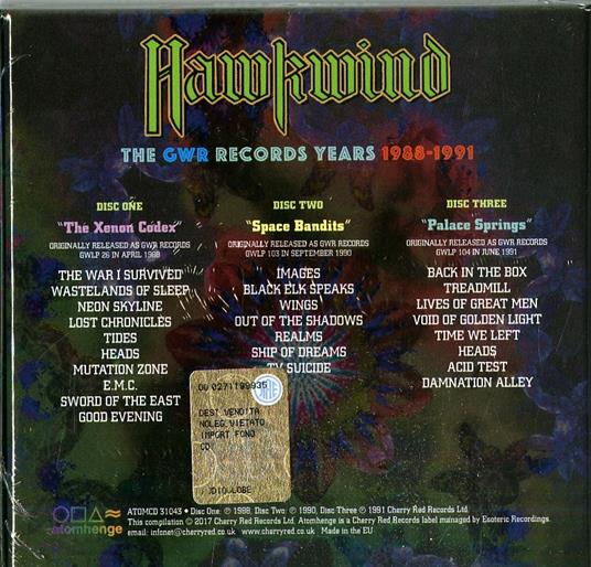 The Gwar Years - CD Audio di Hawkwind - 2