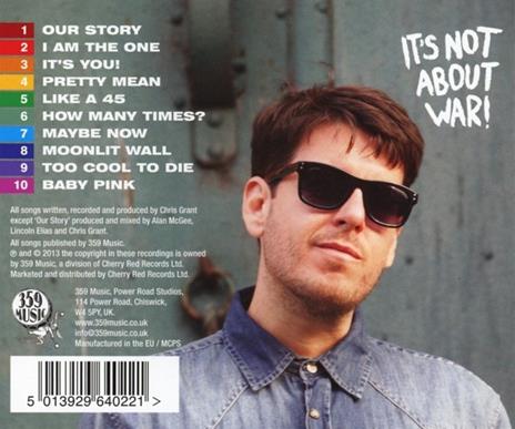 It's Not About War - CD Audio di Chris Grant - 2