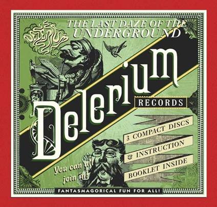 Delerium Records. Last Daze of the Underground (Cd Box) - CD Audio