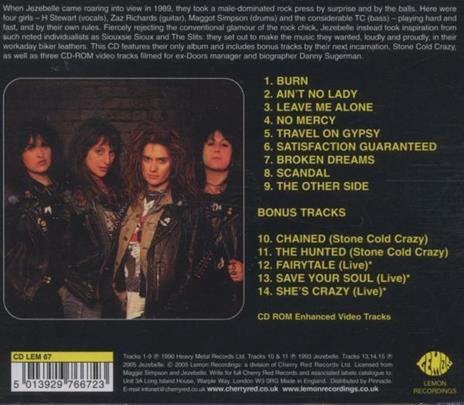 Bad Attitude - CD Audio di Jezebel - 2