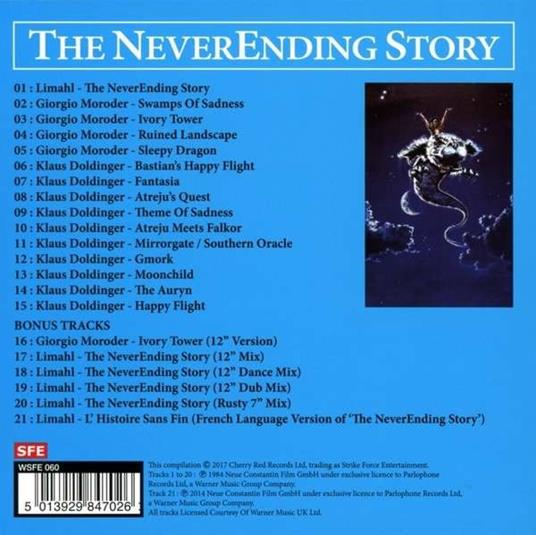 Neverending Story (La storia infinita) (Colonna sonora) (Expanded Collector's Edition) - CD Audio di Giorgio Moroder,Klaus Doldinger - 2