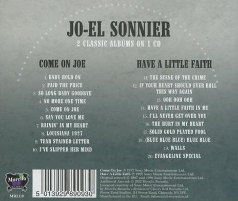 Come on Joe - Have a Little Faith - CD Audio di Jo-El Sonnier - 2