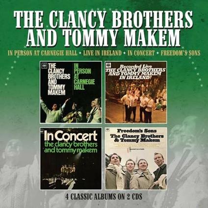 In Person at Carnegie Hall. Live - CD Audio di Clancy Brothers,Tommy Makem