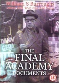 William S. Burroughs. The Final Academy Documents (DVD) - DVD di William Burroughs