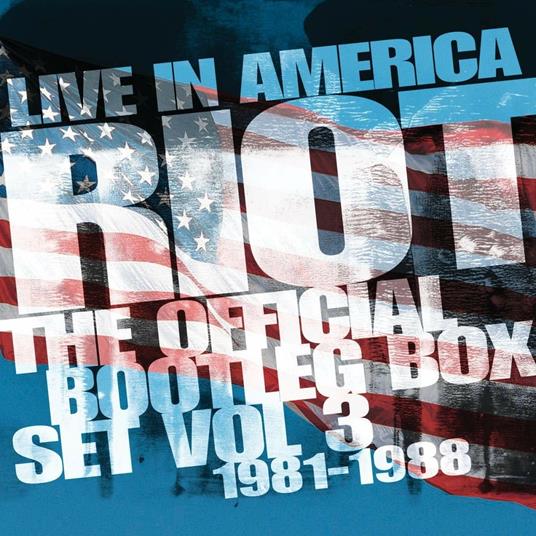 Live in America vol.3 - CD Audio di Riot