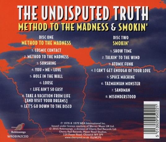 Method to the Madness - Smokin' (Deluxe Edition) - CD Audio di Undisputed Truth - 2