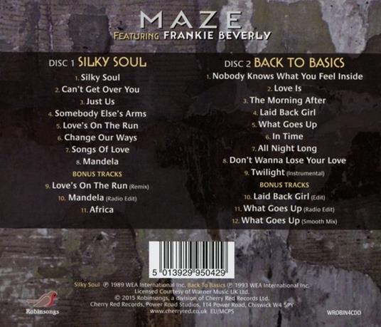 Silky Soul - Back to Basics (Deluxe Edition) - CD Audio di Maze - 2