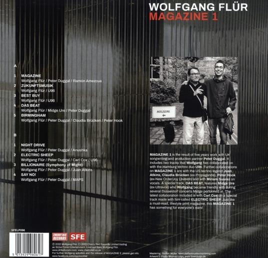 Magazine 1 - Vinile LP di Wolfgang Flur