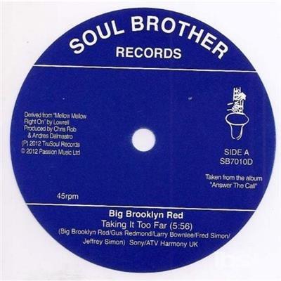 Taking It Too Far-So Inspired - Vinile LP di Big Brooklyn Red