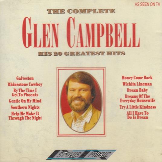 Complete Glen Campbell - CD Audio di Glen Campbell