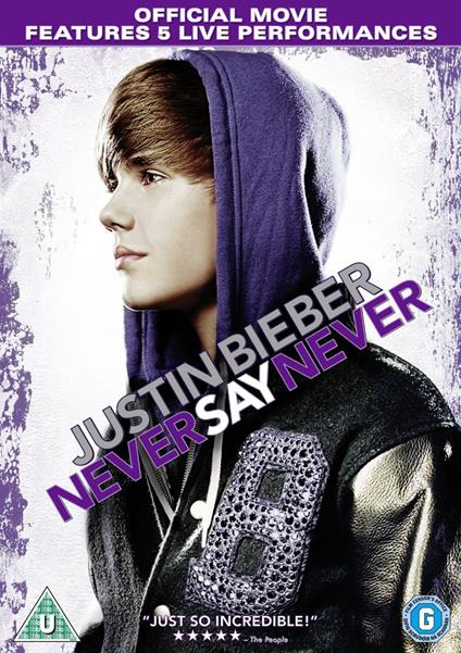 Justin Bieber- Never Say Never - DVD di Justin Bieber