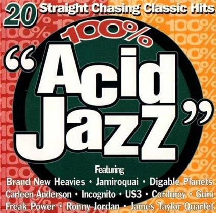 100% Acid Jazz - CD Audio