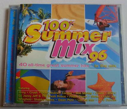 100% Summer Mix - CD Audio