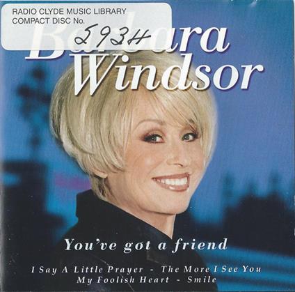 Barbara Windsor - You'Ve Got A Friend - CD Audio