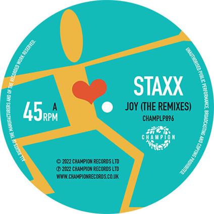 Joy (The Remixes) - Vinile LP di Staxx