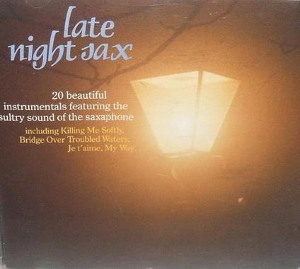 Late Night Sax 20 Saxaphone Instrumental - CD Audio