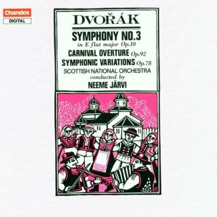 Sinfonia n.3 - CD Audio di Antonin Dvorak