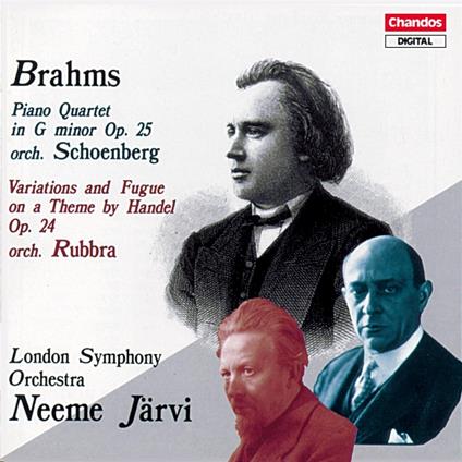 Orchestrated Piano Quartet - CD Audio di Johannes Brahms,London Symphony Orchestra