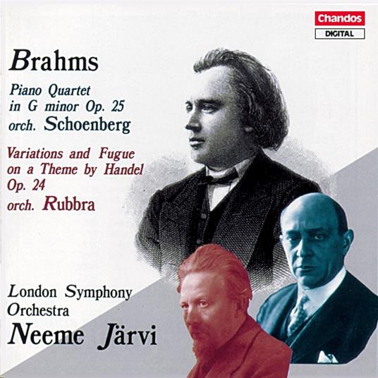 Orchestrated Piano Quartet - CD Audio di Johannes Brahms,London Symphony Orchestra