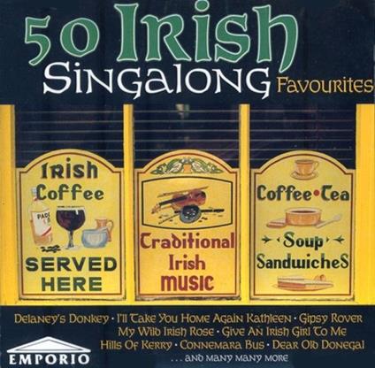 50 Irish Singalong Favourites - CD Audio
